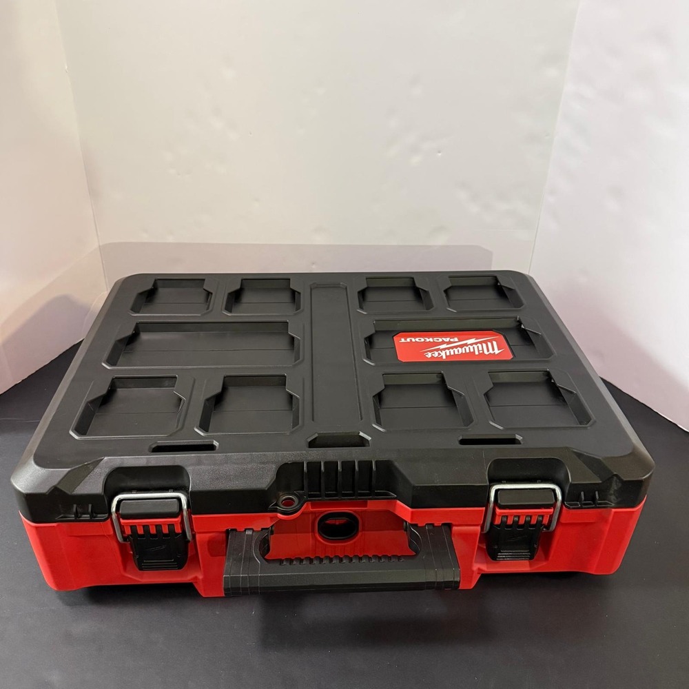 Milwaukee Packout Tool Case Red Black Modular Storage Box Case Only